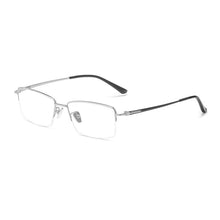 Load image into Gallery viewer, Men&#39;s pure titanium half frame glasses frame ultra light mature business myopia glasses optical prescription glasses frame F2320
