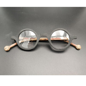 Men's retro small round glasses frame,  retro acetate optical glasses transparent lens reading glasses ladies
