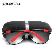 Load image into Gallery viewer, Men&#39;s sunglasses Aluuminium Magnesium frame outdoor sunglasses fishing sunglasses driving sunglasses with box and case