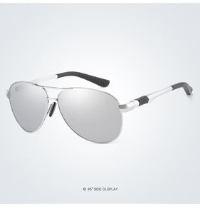 Men's sunglasses Aluuminium Magnesium frame outdoor sunglasses fishing sunglasses driving sunglasses with box and case