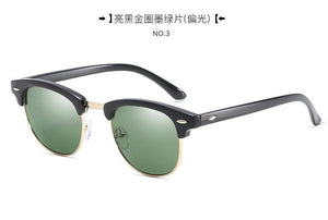 Men sunglasses women sunglasses polarized sunglasses to restore ancient ways round uv mirror UV400 3016 drive