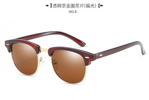 Men sunglasses women sunglasses polarized sunglasses to restore ancient ways round uv mirror UV400 3016 drive