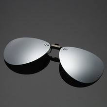Load image into Gallery viewer, Mens Polarized Clip on Sunglasses Men Women Pilot Sun Glasses UV400 Clip Myopia Eyeglasses Night Driving Glasses ZB-82