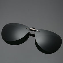 Load image into Gallery viewer, Mens Polarized Clip on Sunglasses Men Women Pilot Sun Glasses UV400 Clip Myopia Eyeglasses Night Driving Glasses ZB-82