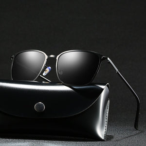 Mens Polarized Sunglasses for Sports Outdoor Night Driving Sunglasses Polaroid Metal Frame Sun Glasses for Men Gafas De Sol