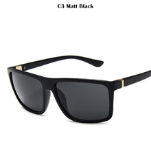 Load image into Gallery viewer, Mens Rectangle Sunglasses  Design Square Driving Sun Glasses Mirror Shades Eyewear Oculos De Sol UV400 Gafas