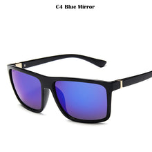 Load image into Gallery viewer, Mens Rectangle Sunglasses  Design Square Driving Sun Glasses Mirror Shades Eyewear Oculos De Sol UV400 Gafas