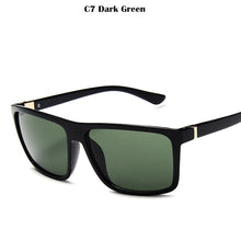 Load image into Gallery viewer, Mens Rectangle Sunglasses  Design Square Driving Sun Glasses Mirror Shades Eyewear Oculos De Sol UV400 Gafas