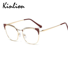 Load image into Gallery viewer, Metal Cat Eye Glasses Frames for Women Vintage Clear Lens Eyeglasses Women's Frame Optical Ladies Oculos Gafas Feminino 2020