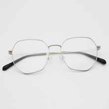 Carica l&#39;immagine nel visualizzatore di Gallery, Metal Clear Eye Glasses Frames Transparent  Spectacles Optical Reading Computer Protect Fill Prescription