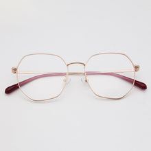 Carica l&#39;immagine nel visualizzatore di Gallery, Metal Clear Eye Glasses Frames Transparent  Spectacles Optical Reading Computer Protect Fill Prescription