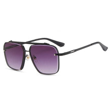Load image into Gallery viewer, Metal Diamond Trim Big Face Glasses 2023 Sunglasses European and American Men&#39;s Sunglasses