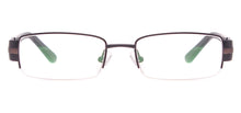 Carica l&#39;immagine nel visualizzatore di Gallery, Metal Eyeglass Frames Half Rim Rectangle Spectacles Men Classic Prescription Glasses For Myopia &amp; Reading