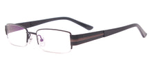 Load image into Gallery viewer, Metal Eyeglass Frames Half Rim Rectangle Spectacles Men Classic Prescription Glasses For Myopia &amp; Reading