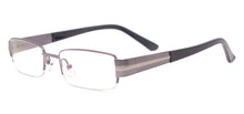 Carica l&#39;immagine nel visualizzatore di Gallery, Metal Eyeglass Frames Half Rim Rectangle Spectacles Men Classic Prescription Glasses For Myopia &amp; Reading