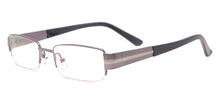 Carica l&#39;immagine nel visualizzatore di Gallery, Metal Eyeglass Frames Half Rim Rectangle Spectacles Men Classic Prescription Glasses For Myopia &amp; Reading