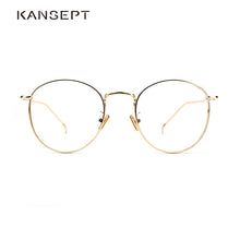 Carica l'immagine nel visualizzatore di Gallery, Metal Women Men Eye Glasses Frames Round Retro  For Women Vintage Spectacles  Eyeglasses #M5211