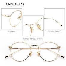 Carica l'immagine nel visualizzatore di Gallery, Metal Women Men Eye Glasses Frames Round Retro  For Women Vintage Spectacles  Eyeglasses #M5211