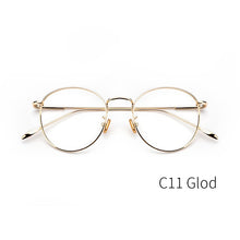 Carica l'immagine nel visualizzatore di Gallery, Metal Women Men Eye Glasses Frames Round Retro  For Women Vintage Spectacles  Eyeglasses #M5211