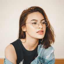 Carica l'immagine nel visualizzatore di Gallery, Metal Women Men Eye Glasses Frames Round Retro  For Women Vintage Spectacles  Eyeglasses #M5211
