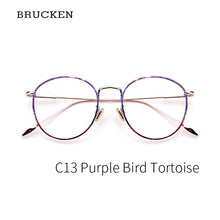 Carica l'immagine nel visualizzatore di Gallery, Metal Women Men Eye Glasses Frames Round Retro  For Women Vintage Spectacles  Eyeglasses #M5211