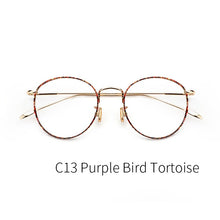 Carica l'immagine nel visualizzatore di Gallery, Metal Women Men Eye Glasses Frames Round Retro  For Women Vintage Spectacles  Eyeglasses #M5211