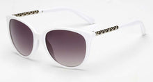 Load image into Gallery viewer, Metal Frame Cat Eye lace Women Sunglasses Female Sun glasses Famous Brand Designer Alloy Legs Glasses oculos de sol feminino