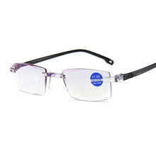 Load image into Gallery viewer, Metal Frame Men Reading Glasses Non Spherical 12 Layer Coated Lenses Vintage Business Hyperopia Prescription Eyewear