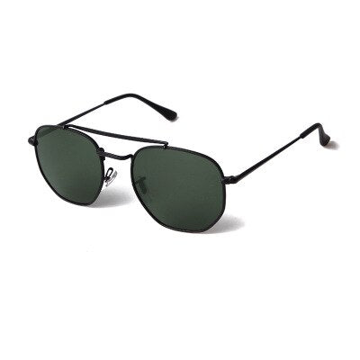 Metal Frame Sunglasses Sunshade Women 2023 Hexagon Retro Designer Driving Pilot Anti-UV400 Male Polarized Mirror Sun Glasses Men