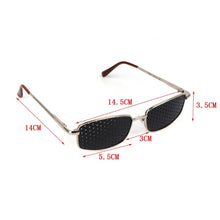 Load image into Gallery viewer, Metal Glasses Exercise Eyewear Eyesight Improvement Vision Training Black Drop Ship