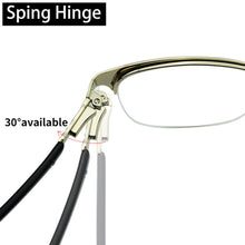 Load image into Gallery viewer, Metal Glasses Frame Women Vintage Eyeglasses Frames Prescription Eyewear Stylish Spring Hinges Optical Spectacle Eye OCCI CHIARI