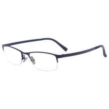 Load image into Gallery viewer, Metal Half Rim Oval Spectacles Men and Women Eyewear Glasses Frame For Prescription Lenses of Myopia Reading Progressive