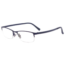 Load image into Gallery viewer, Metal Half Rim Oval Spectacles Men and Women Eyewear Glasses Frame For Prescription Lenses of Myopia Reading Progressive