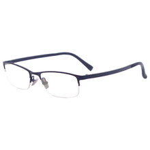 Load image into Gallery viewer, Metal Half Rim Oval Spectacles Men and Women Eyewear Glasses Frame For Prescription Lenses of Myopia Reading Progressive