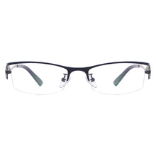 Load image into Gallery viewer, Metal Half Rim Spectacles Women Eyeglass Frames Prescription Glasses For Myopia and Reading Lenses