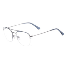 Load image into Gallery viewer, Metal Men And Women Square Half Rim Medium And Colourful Optical Spectacles For Prescription Lenses Myopia Reading