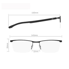 Load image into Gallery viewer, Metal Optical Frame Men&#39;s Metal Frame Korean Half Frame