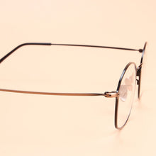 Carica l&#39;immagine nel visualizzatore di Gallery, Metal Oval Optical Glasses For Men Design Blue Gun Coffee Clear Lens Myopia Eyewear Glasses Frame oculos de sol feminino