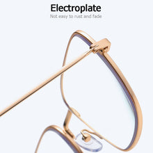 Load image into Gallery viewer, Metal Progressive Multifocal Anti Blue Light Readers Eyeglasses Computer Goggles Presbyopia Glasses Reading Glasses