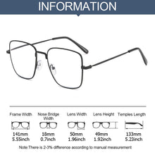 Load image into Gallery viewer, Metal Progressive Multifocal Anti Blue Light Readers Eyeglasses Computer Goggles Presbyopia Glasses Reading Glasses