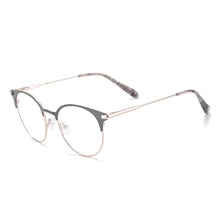 Load image into Gallery viewer, Metal Round Large Full Rim Men and Women Glasses Frame With Spring Hinge For Optical Lenses Myopia Reading Progressive