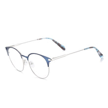 Load image into Gallery viewer, Metal Round Large Full Rim Men and Women Glasses Frame With Spring Hinge For Optical Lenses Myopia Reading Progressive