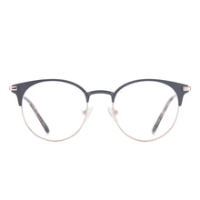 Load image into Gallery viewer, Metal Round Large Full Rim Men and Women Glasses Frame With Spring Hinge For Optical Lenses Myopia Reading Progressive
