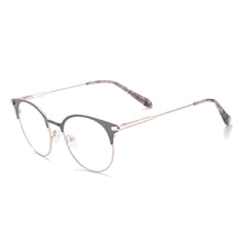 Load image into Gallery viewer, Metal Round Large Full Rim Men and Women Glasses Frame With Spring Hinge For Optical Lenses Myopia Reading Progressive