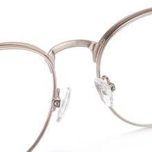 Load image into Gallery viewer, Metal Round Large Full Rim Men and Women Glasses Frame With Spring Hinge For Optical Lenses Myopia Reading Progressive