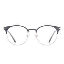 Load image into Gallery viewer, Metal Round Large Full Rim Men and Women Glasses Frame With Spring Hinge For Optical Lenses Myopia Reading Progressive