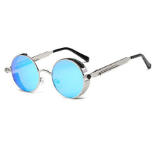 Load image into Gallery viewer, Metal Round Steampunk Sunglasses Men Women Glasses Brand Designer Retro Frame Vintage Sunglasses  UV400