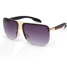 Load image into Gallery viewer, Metal Square Steampunk Sunglasses Men Women  Glasses Brand Designer Retro Frame Vintage Sunglasses High Quality UV400