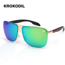 Load image into Gallery viewer, Metal Square Steampunk Sunglasses Men Women  Glasses Brand Designer Retro Frame Vintage Sunglasses High Quality UV400