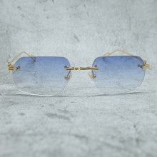 Carica l'immagine nel visualizzatore di Gallery, Metal Sunglasses 2022 Trending Product Shades Eyewear  Rimless Carter Designer Eye Protect  Gafas De Sol Hombre